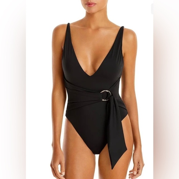 Jonathan Simkhai Other - Jonathan Simkhai Niya Tie Waist One Piece Swimsuit, Size X-Small